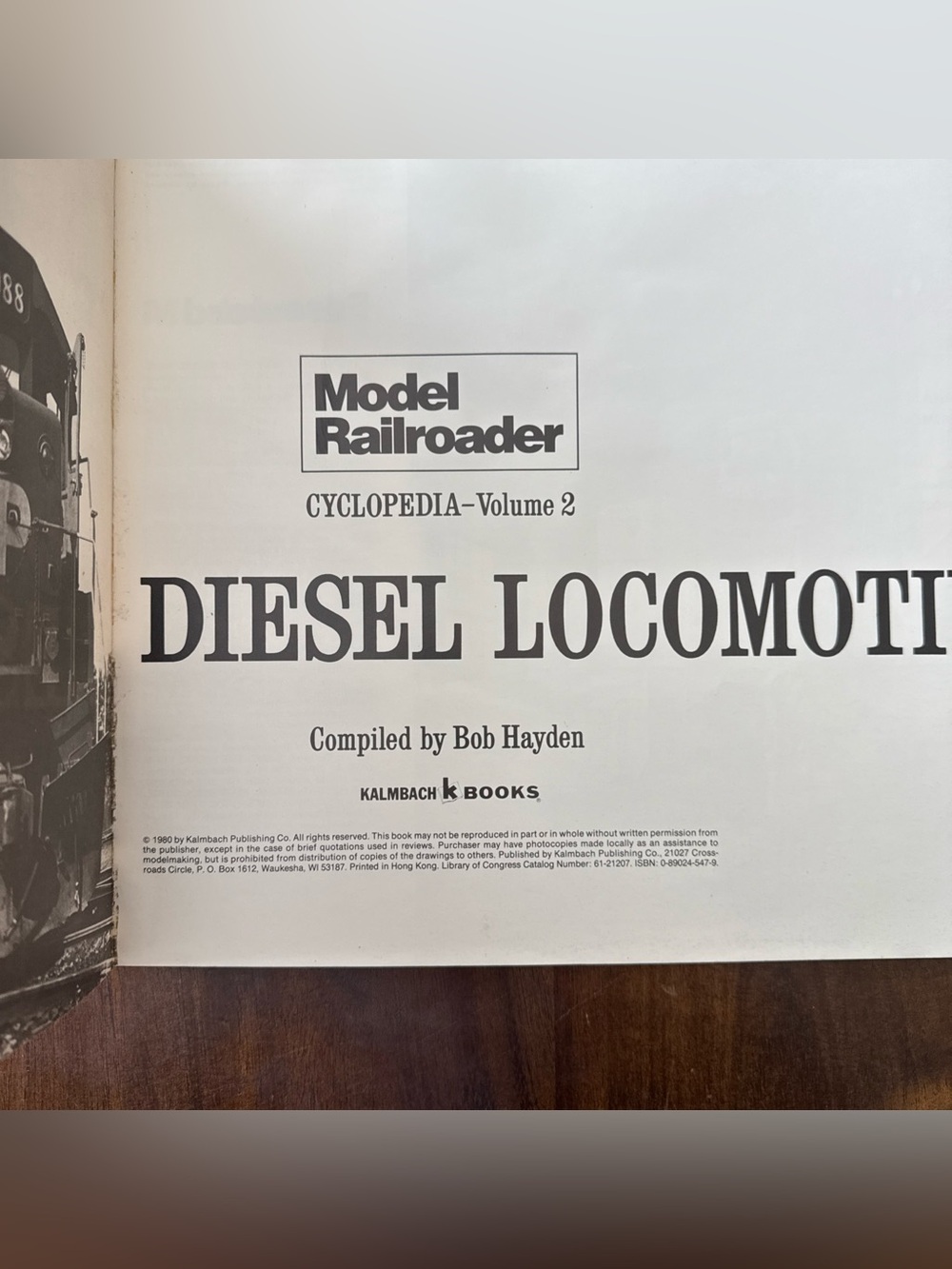 Model Railroader Cyclopedia Vol. 2 Diesel Locomotives Bob Hayden 1980 Soft Cover - Picture 3 of 9